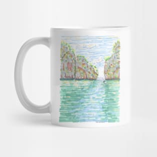 Thailand colorful Phuket waterscape Mug